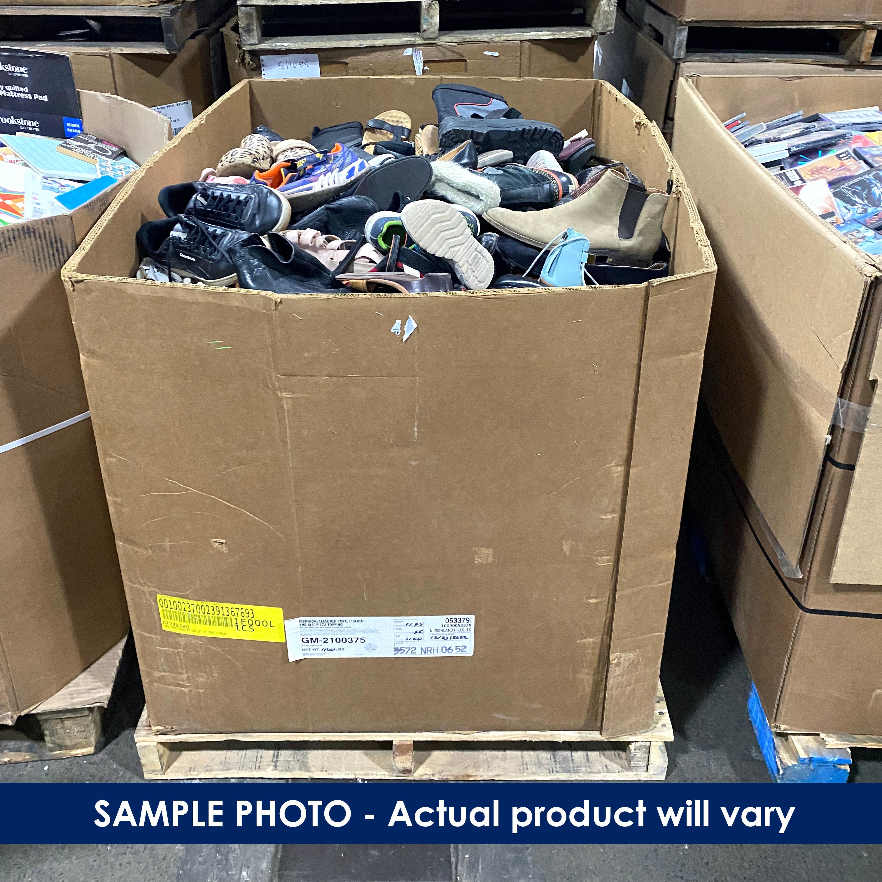 Mixed Shoe Pallet