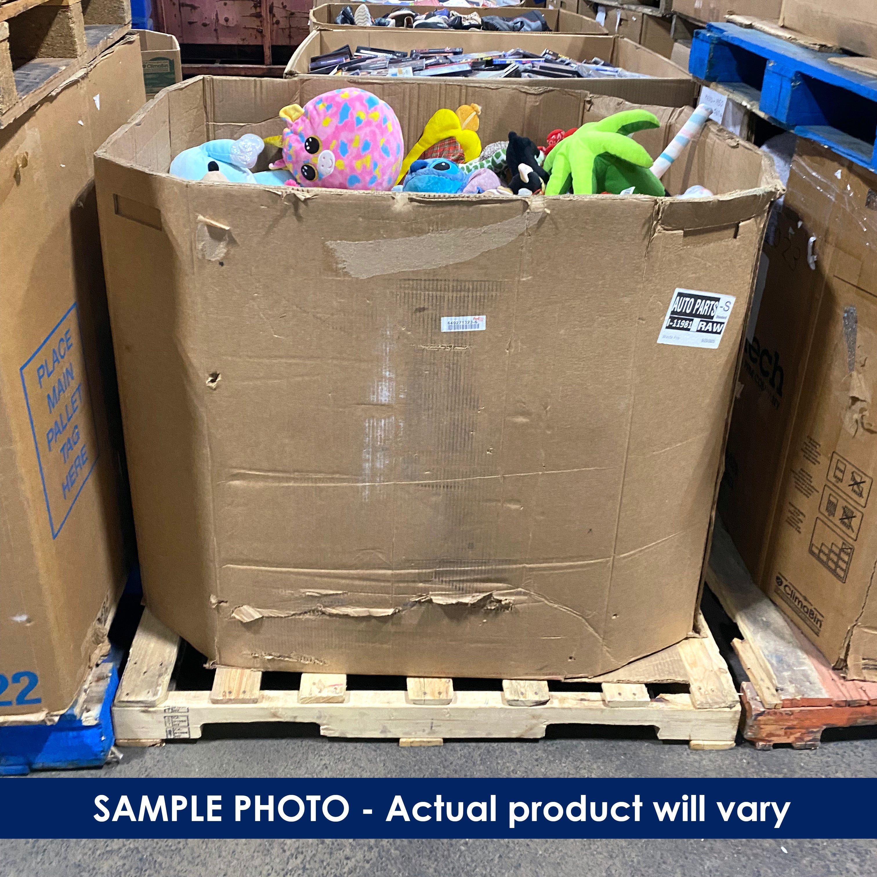 Mixed Stuffed Toy Pallet